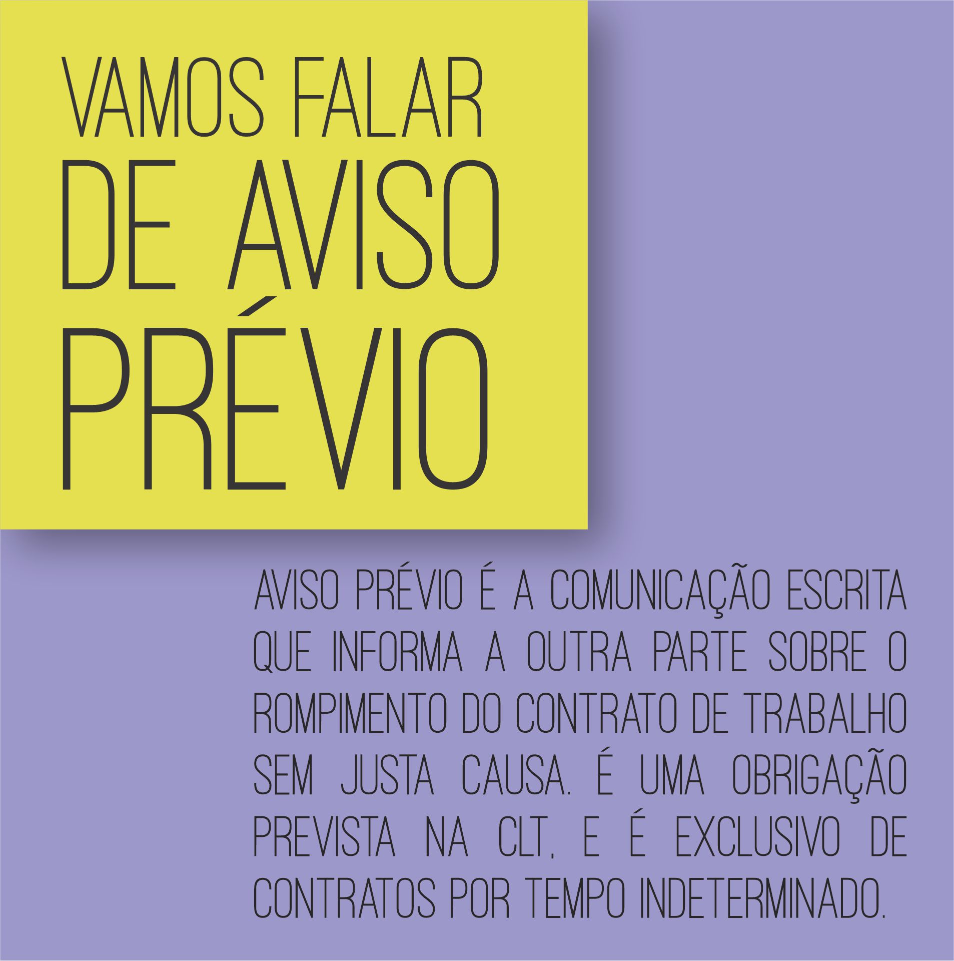 Aviso prévio: trabalhado ou indenizado