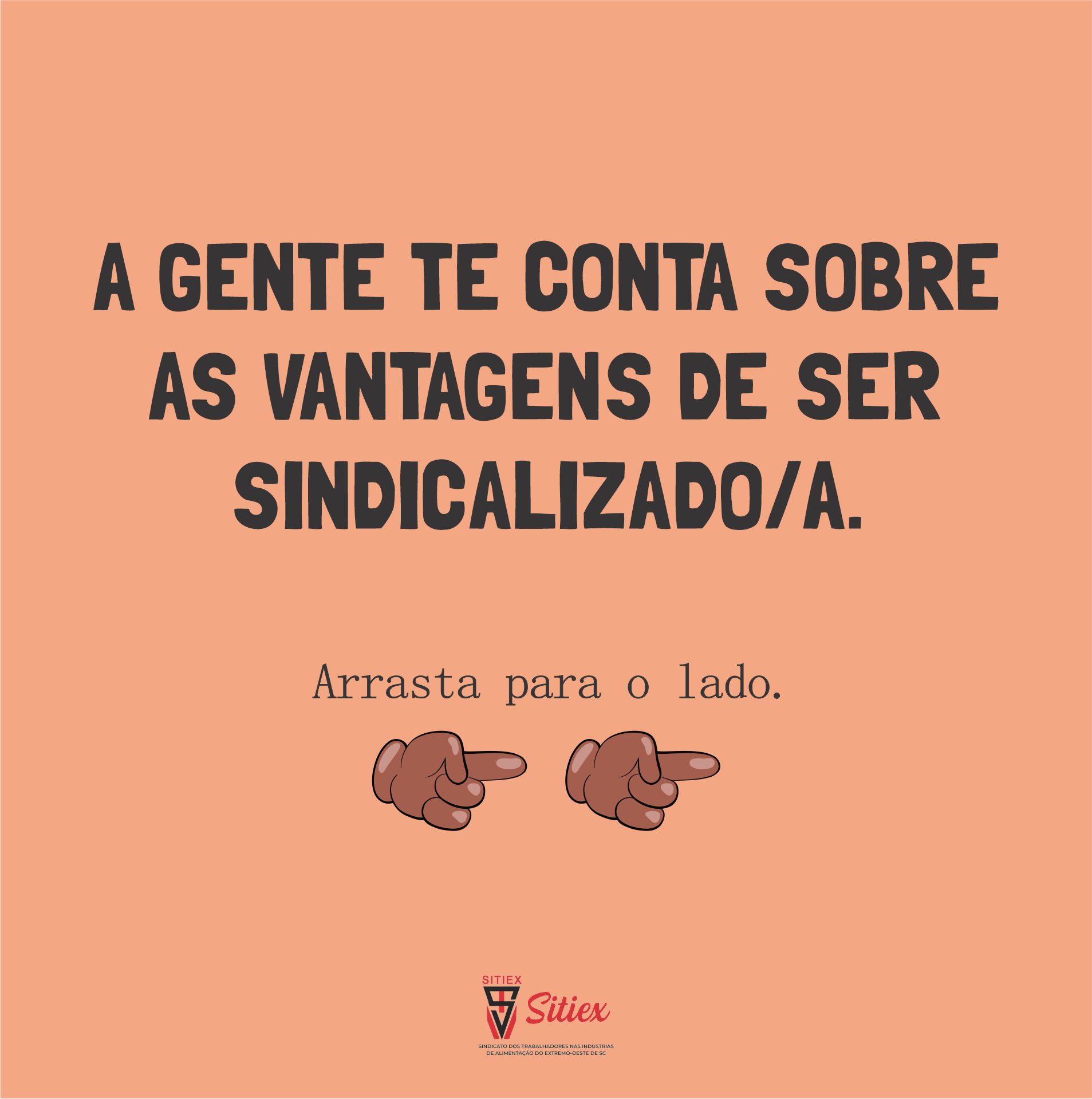 Seguimos te informando sobre os benefícios de associar-se ao sindicato.