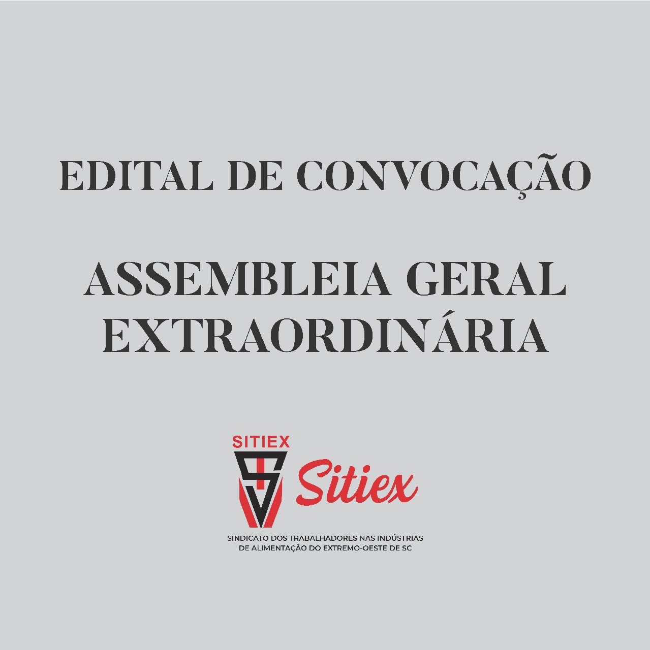 Convocação de assembleia I 