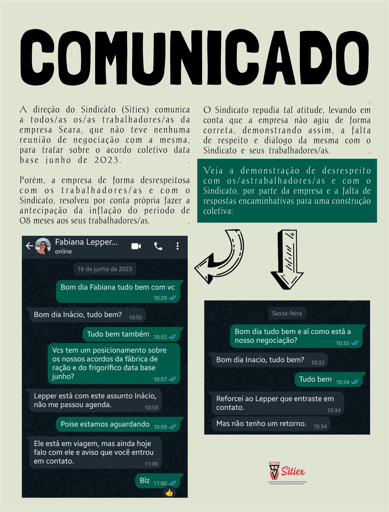 COMUNICADO